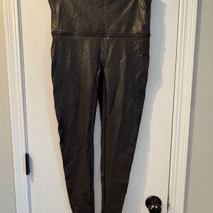 SPANX faux leather leggings